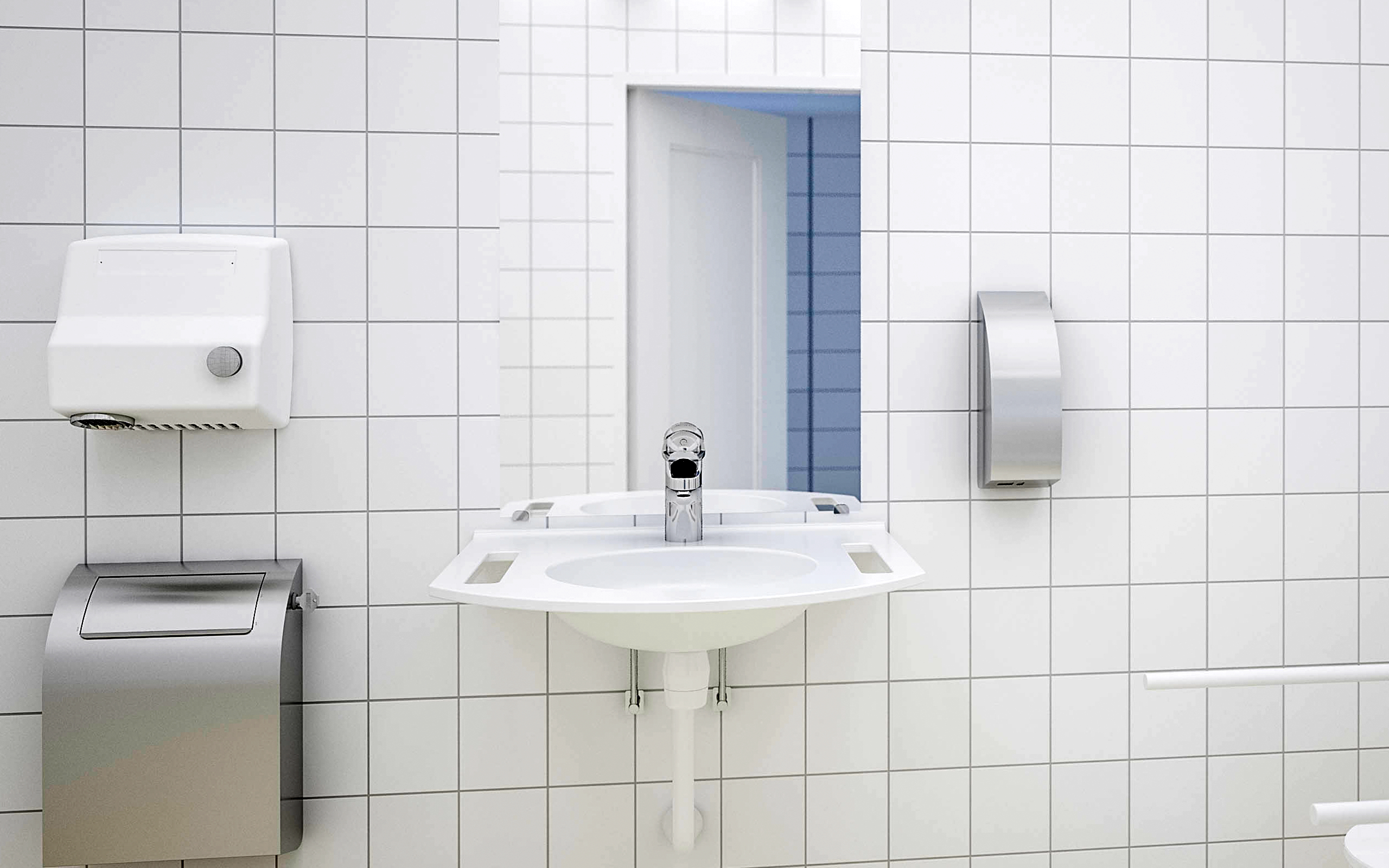 Tvättställ, blandare och tillbehör
