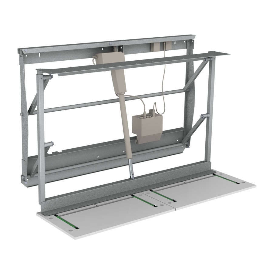 <b>TR3D Diagonallyftare för väggskåp bredd 120-180 cm</b>